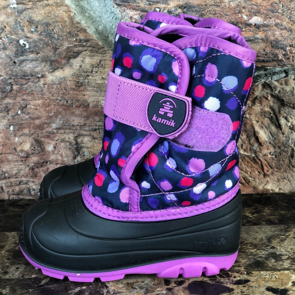 NEW Kamik Toddler Girls Snowbug Outdoor Boots - Picture 4 of 13